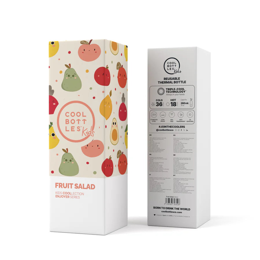 Botella Kids 260ml Fruit Salad - Cool Bottles