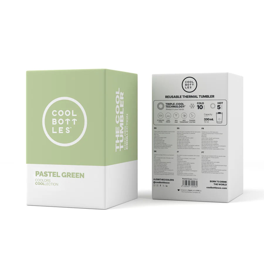 Vaso Térmico The Tumbler - Pastel Green - Cool Bottles