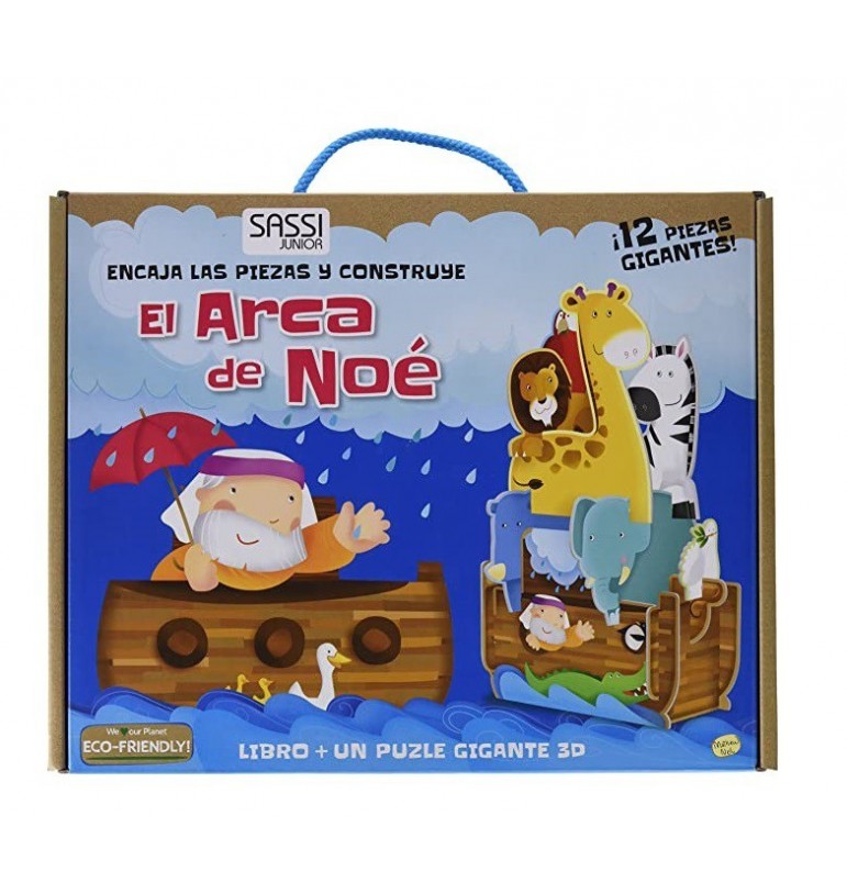 El Arca de Noe 3D Libro y Puzzle