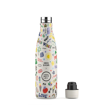 Botella 500ml Good Vibes Eddie Baehr - Cool Bottles
