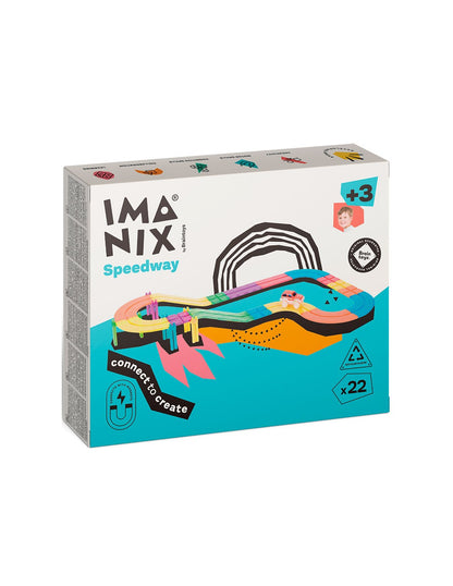 Speedway 22 Piezas - Imanix