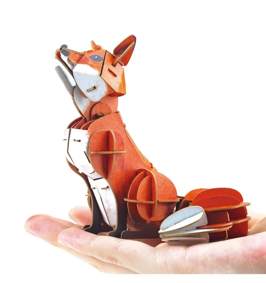 Red Fox Puzzle 3D
