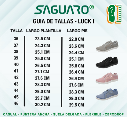 Luck I Negro Barefoot 42 - Saguaro