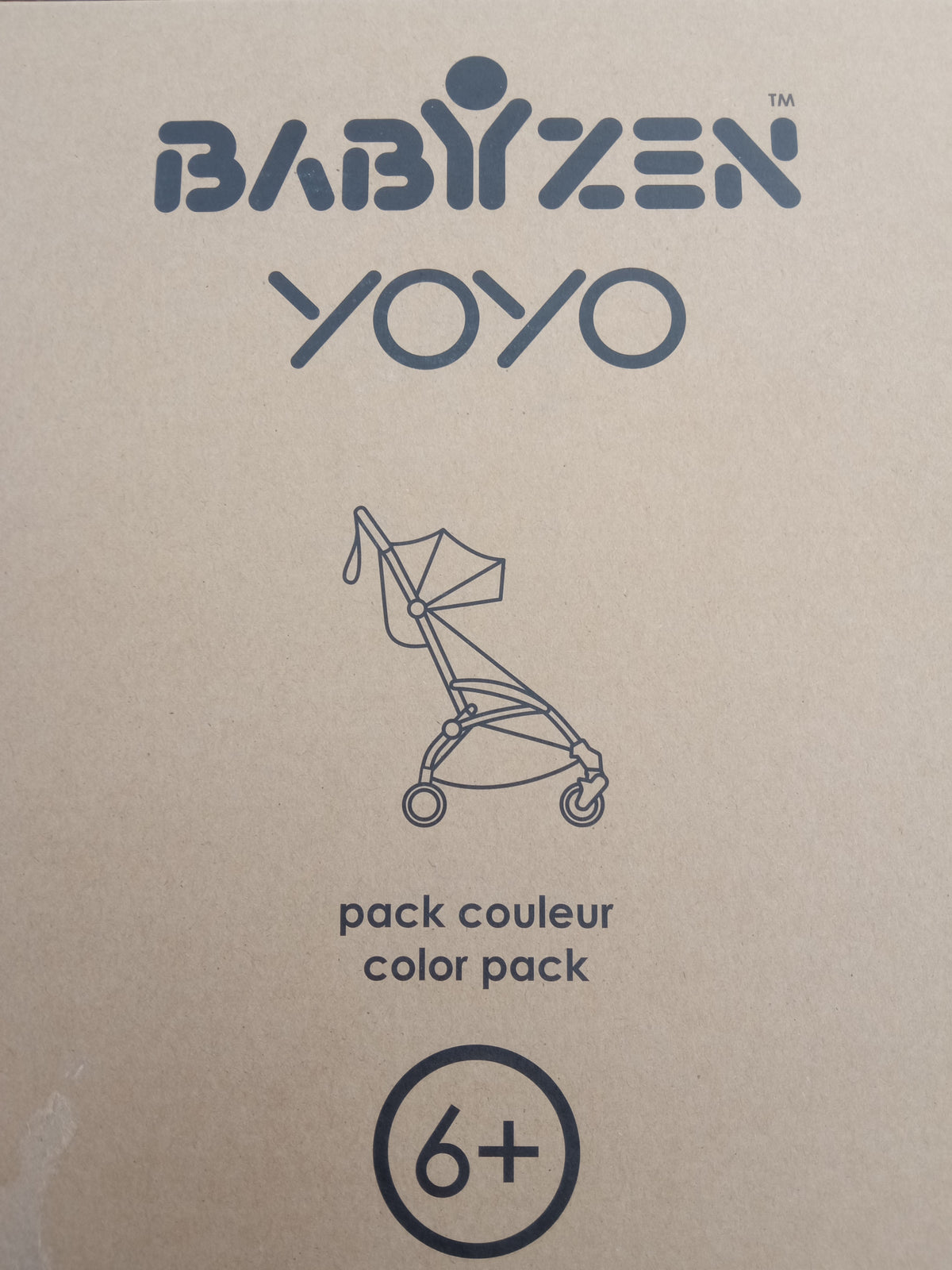 Yoyo Color Pack 6+ Grey - Babyzen