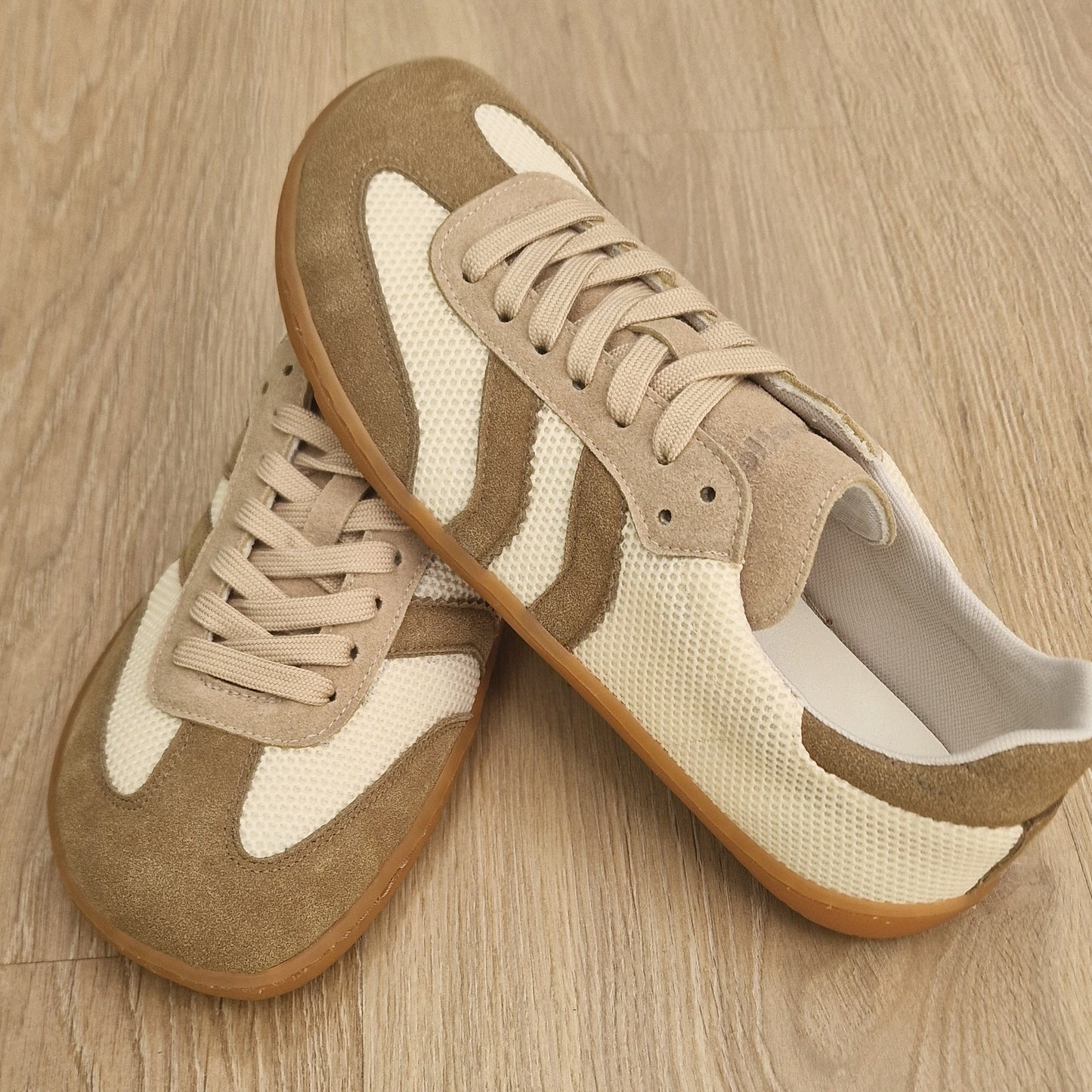 Transpirable Suede Beige - Coqueflex