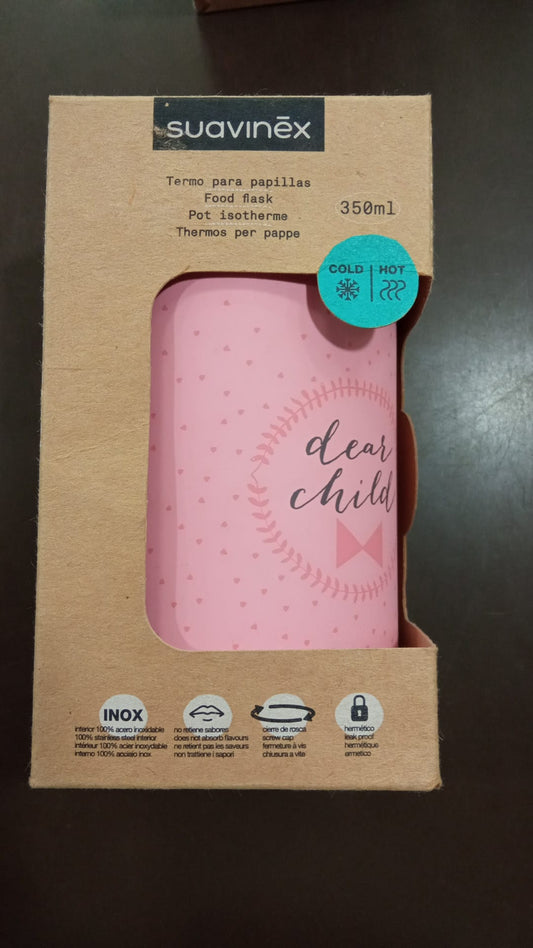Termo Papilla Rosa 350ml - Suavinex