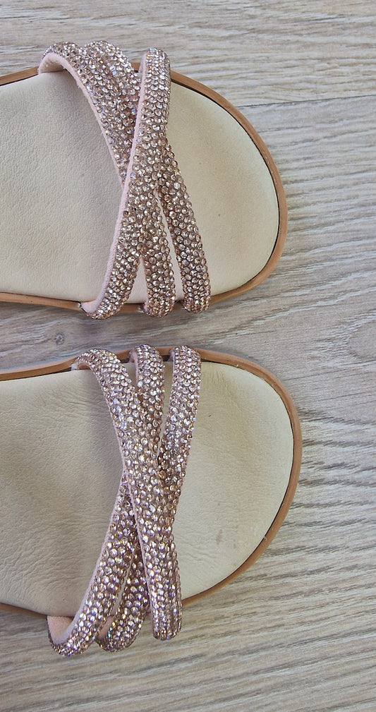 Sandalia Pearl Caprone Nude – Flexi Nens