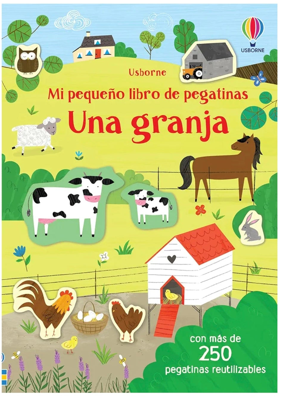 La Granja Mi Primer Libro De Pegatinas - Usborne