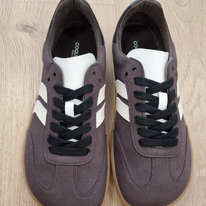 Samba Suede-Micropelle Antracita Glace - Coqueflex