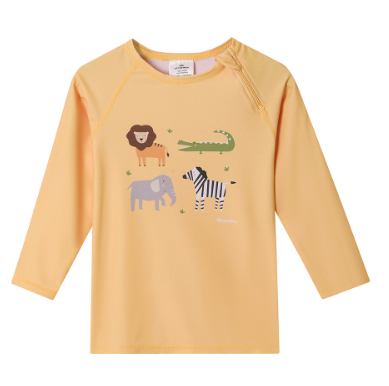 Camiseta Protección Solar Manga Larga Wild Animals - Monnëka